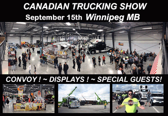 Canadian Trucking Show and Convoy, September 15, 2018 at Assiniboia Downs in Winnipeg MB